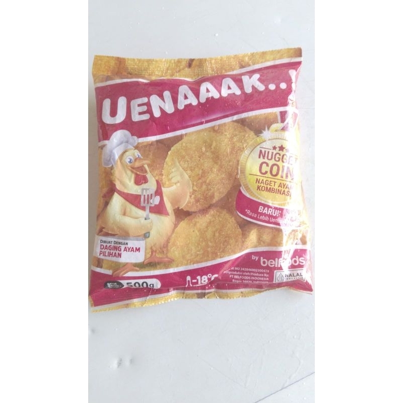 

nugget koin uenak belfoods 500gr