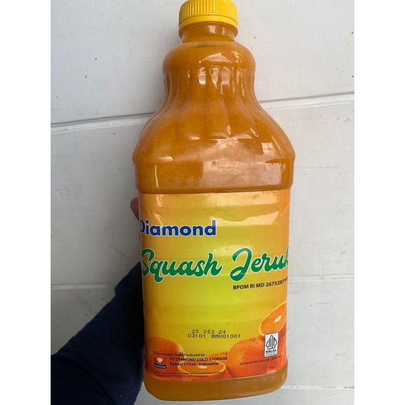 

Diamond squash Jeruk 2liter/sari jeruk murni