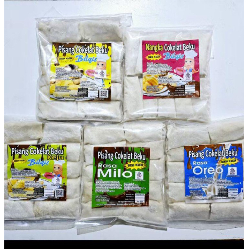

BILQIS pisang coklat beku