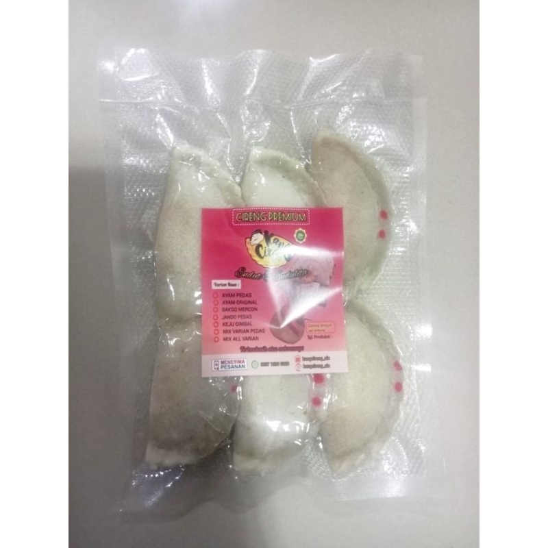 

CIRENG ISI PREMIUM KECIL BY KANG CIRENG ENDUT & ENDULITA (Frozen food)