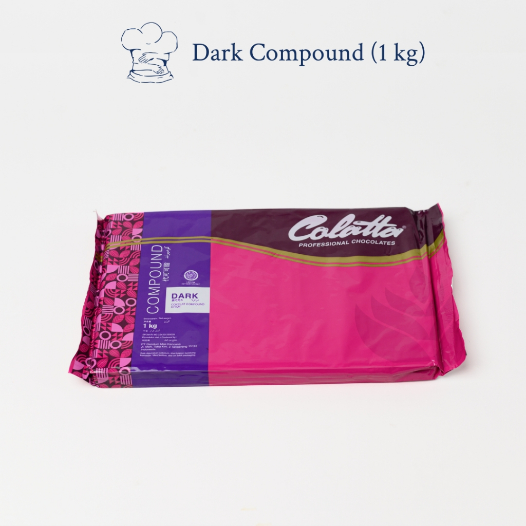 

Colatta Dark Compound 1Kg / 250Gr – Coklat Batangan untuk Baking & Dessert