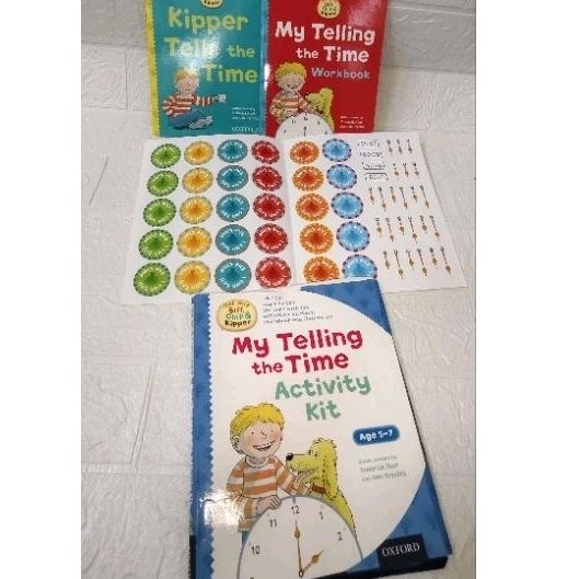 Buku Anak Aktivitas Telling The Time