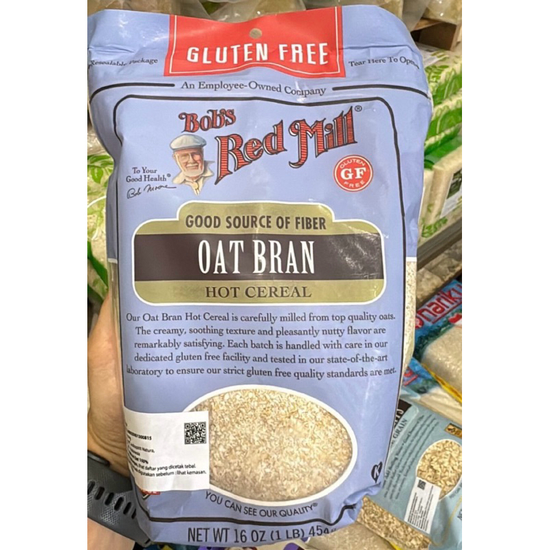 

Bob’s Red Mill Gluten Free Oat Bran Cereal 454gr