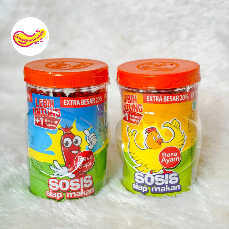 

Sosis So Nice Sapi / Ayam Siap Makan isi 24 + 1 PCS