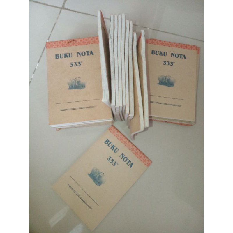 Buku nota kertas nota nota jual non karbon