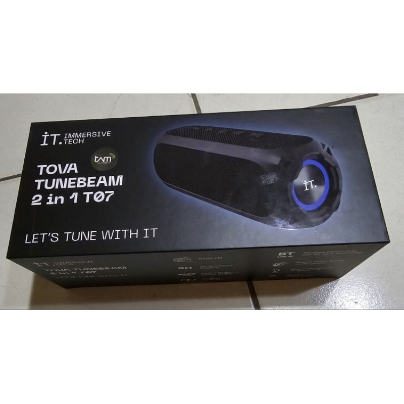 Bluetooth Speaker Tova Tunebeam 2 in 1 T07