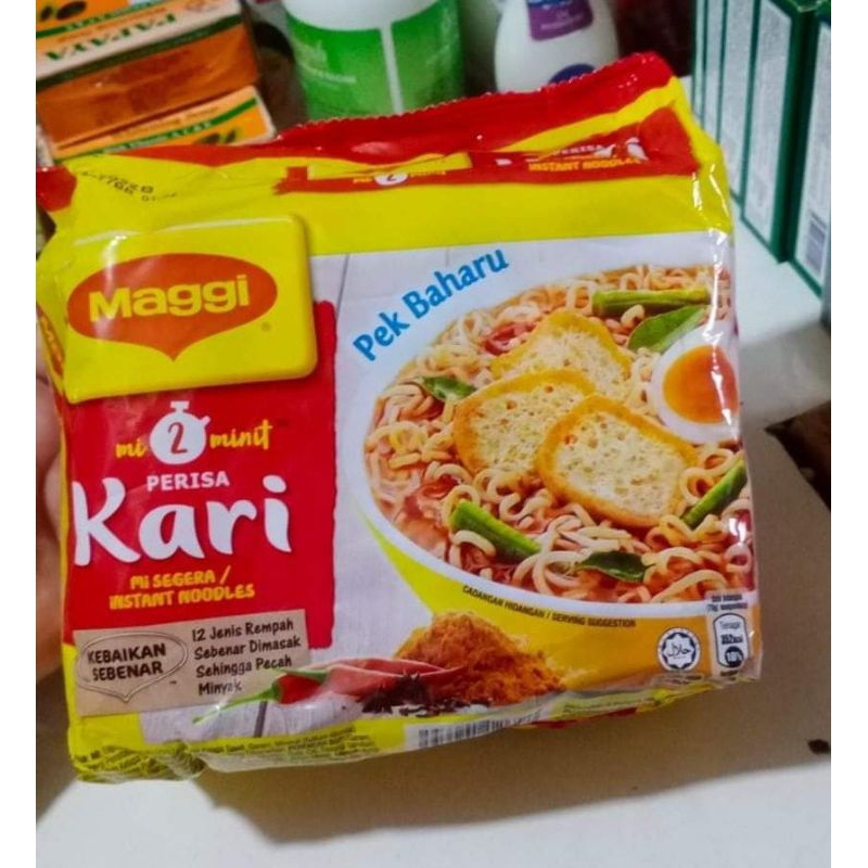 

mie instang meggi kari malasyia isi 5 bungkus