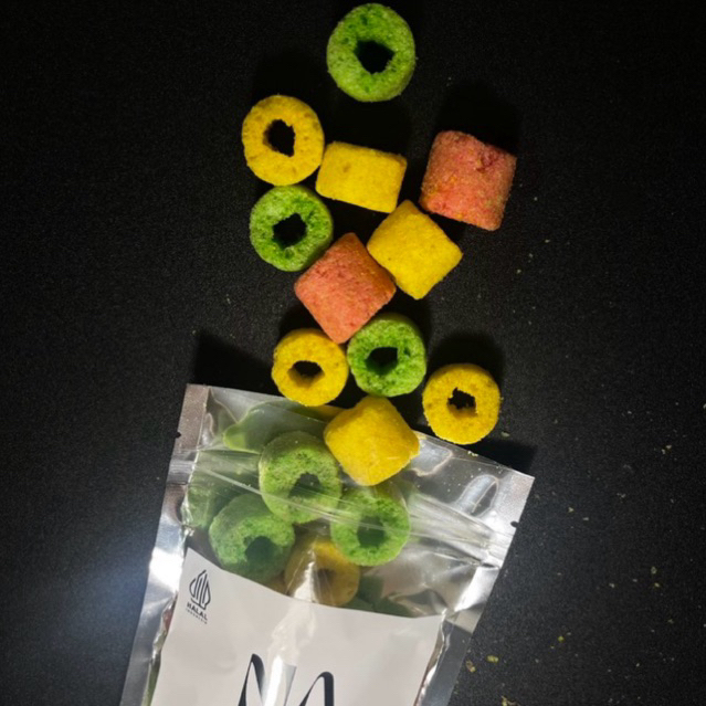 

Mini Pillow Rainbow/Cemilan Manis Warna Warni Mini By Nanosnack