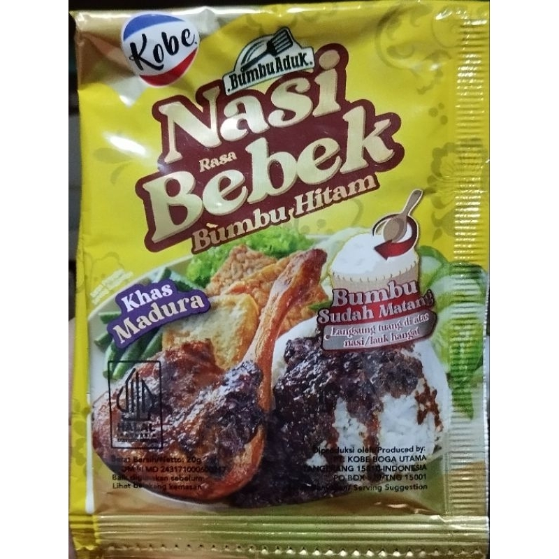 

kobe bumbu nasi bebek