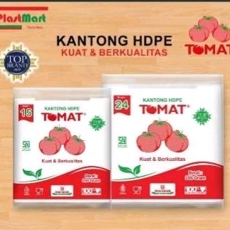 Kantong Plastik Bening UK 24, Kantong Kresek Tomat,