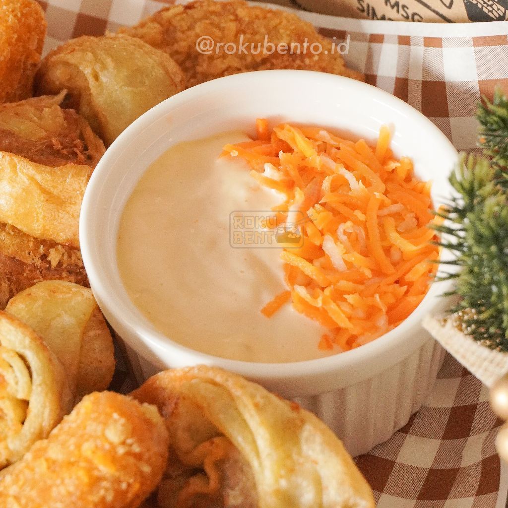 

Set Acar Mayo Roku Bento Bandung - Pelengkap Cocolan Bento (Acar Salad + Mayonaise)