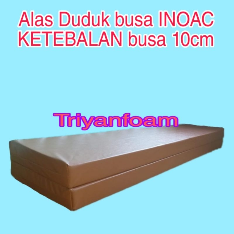 alas duduk kursi kayu ketebalan 10cm busa inoac cover oscar