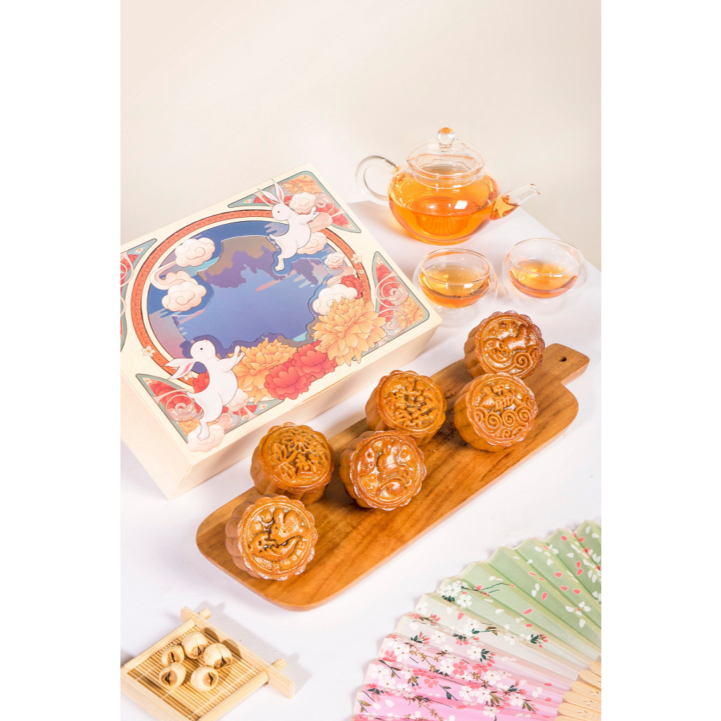 

Kue Bulan Muja Bakes Padma 50 Set - Premium Moon Cake