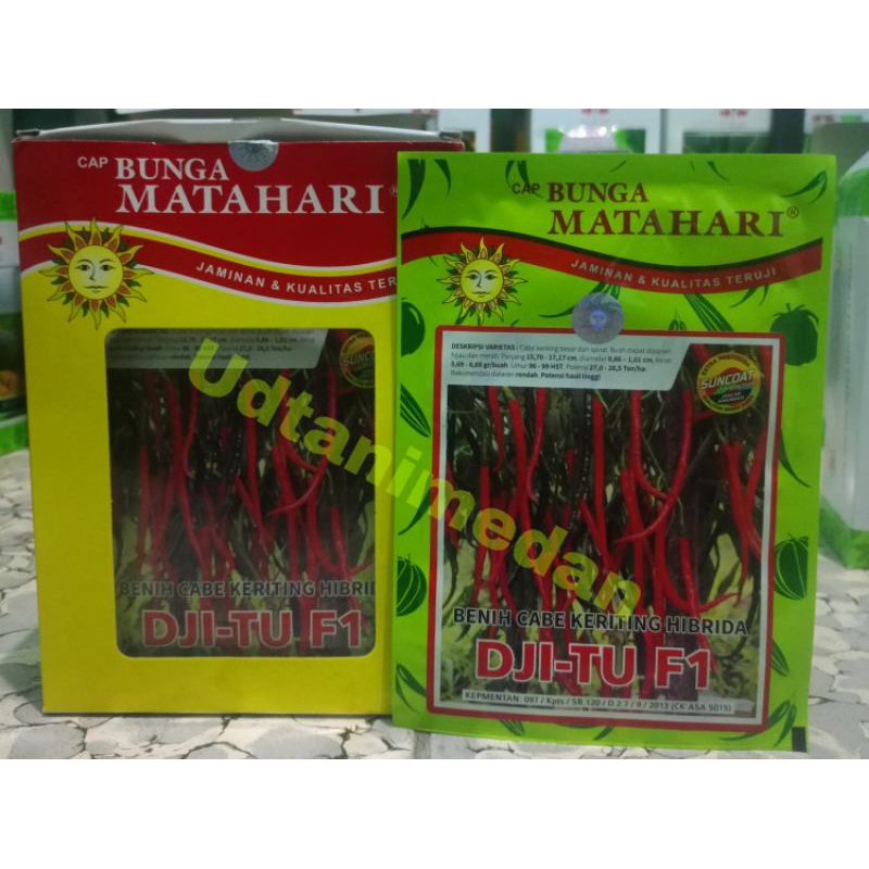 Benih Cabe Merah Keriting DJITU isi 10 gram