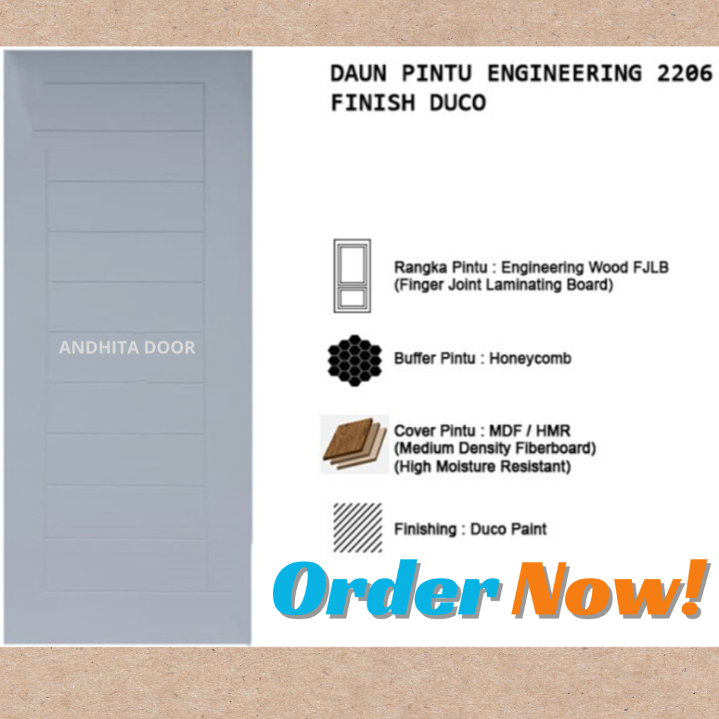 Engineering Door Finish Duco (ED-ACM04)