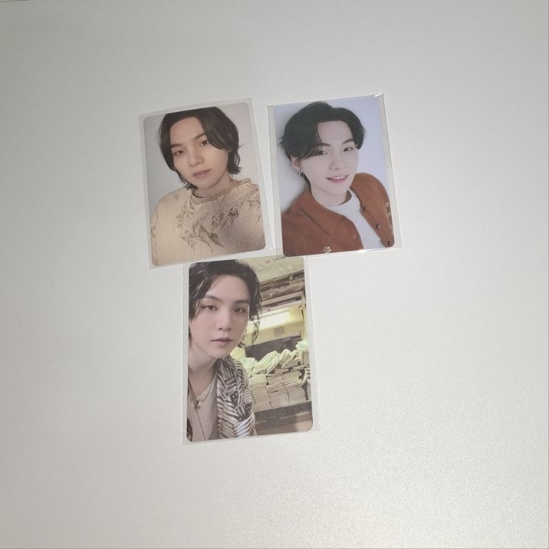 [PHOTOCARD OFFICIAL BTS SUGA] PC ALBUM D-DAY