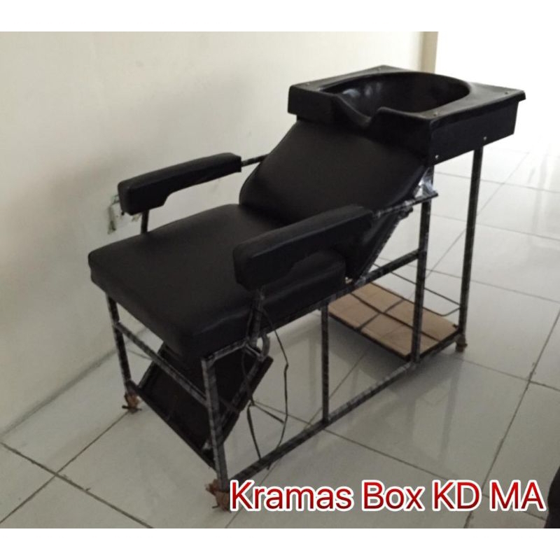 KURSI KERAMAS WASHBAK KERAMAS WASBAK KURSI KERAMAS WASHBAK Rangka BESI CUCI RAMBUT SALON KECANTIKAN 