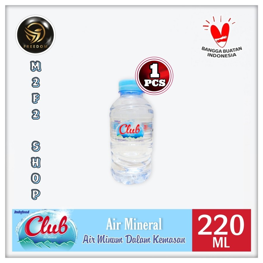 

Air Mineral Club Baby Mini Botol Plastik Pet - 220 ml (Kemasan Satuan)