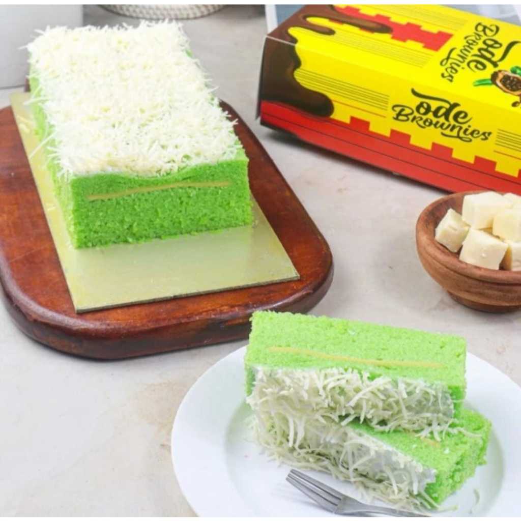 

Pandan Brownies by ode brownies