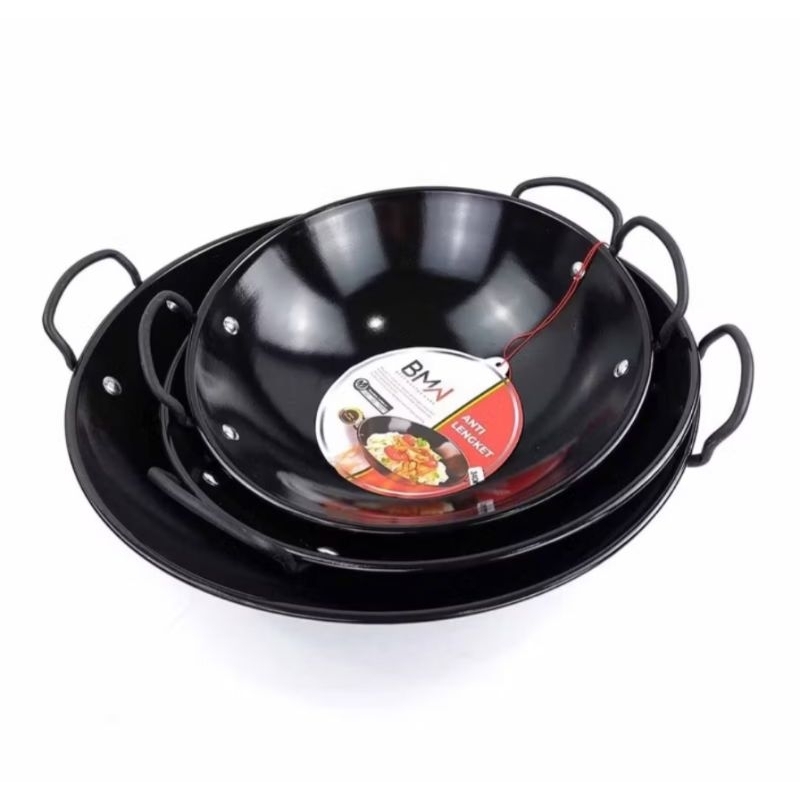 Bmw Wajan Hitam  / Bmw Kuali Hitam /Wajan masak serbaguna