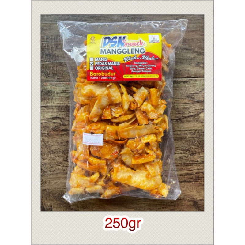 

Manggleng (Kripik Singkong) Manis 250gr by Rizquna Snack