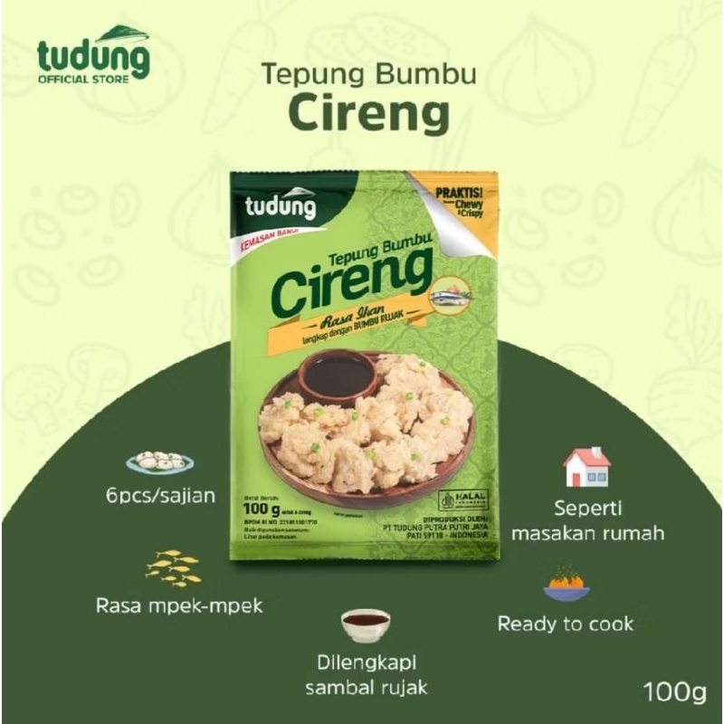 

Tudung Tepung Bumbu Cireng Instant 100g