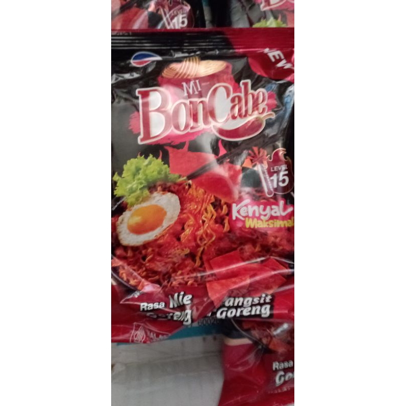 

mie boncabe level 15