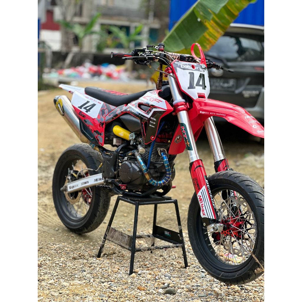 DECAL / STIKER CRF 450 CAMMO