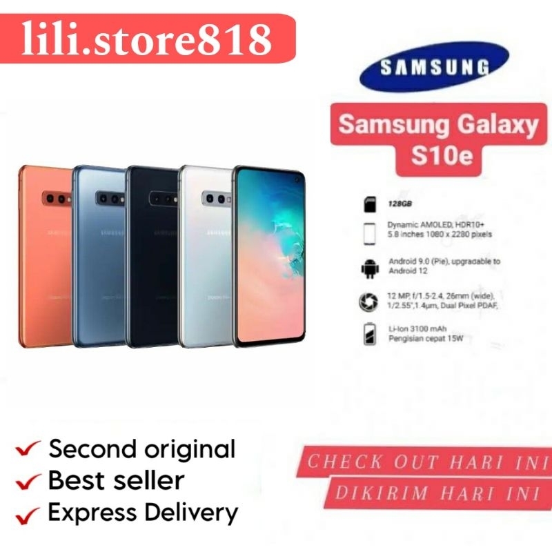SAMSUNG S10E Snapdragon Second Original Mulus Fullset