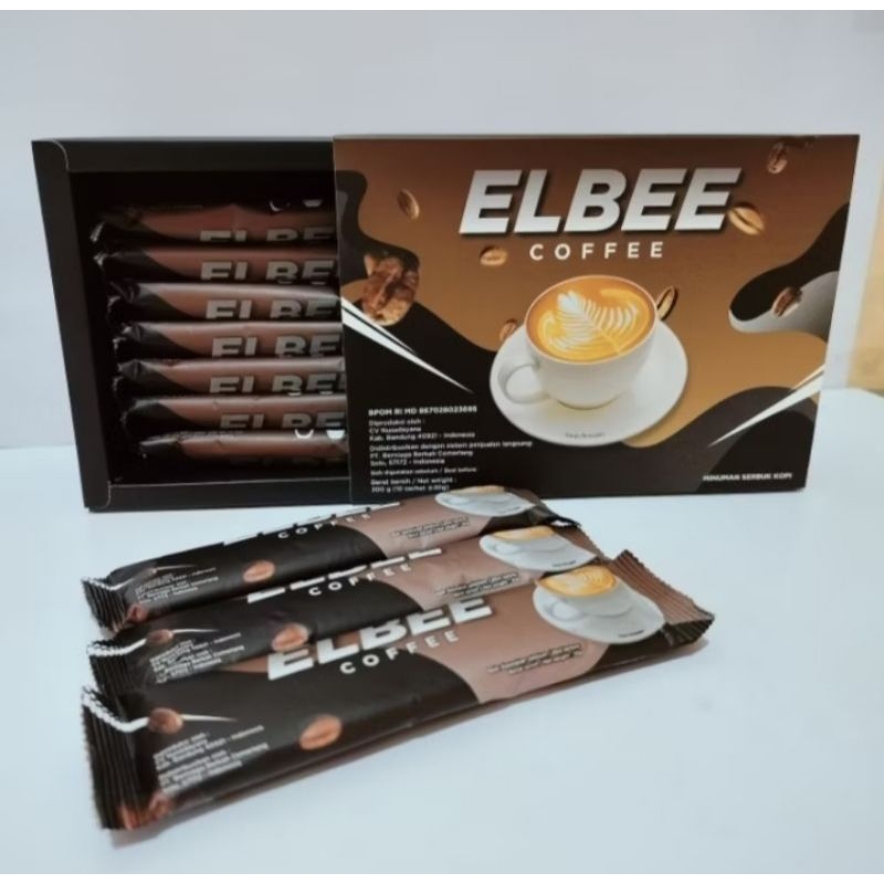 

[PROMO]ELBEE COFFEE HARGA1BOX ISI 10 PCS @30GR ASLI ORIGINAL.