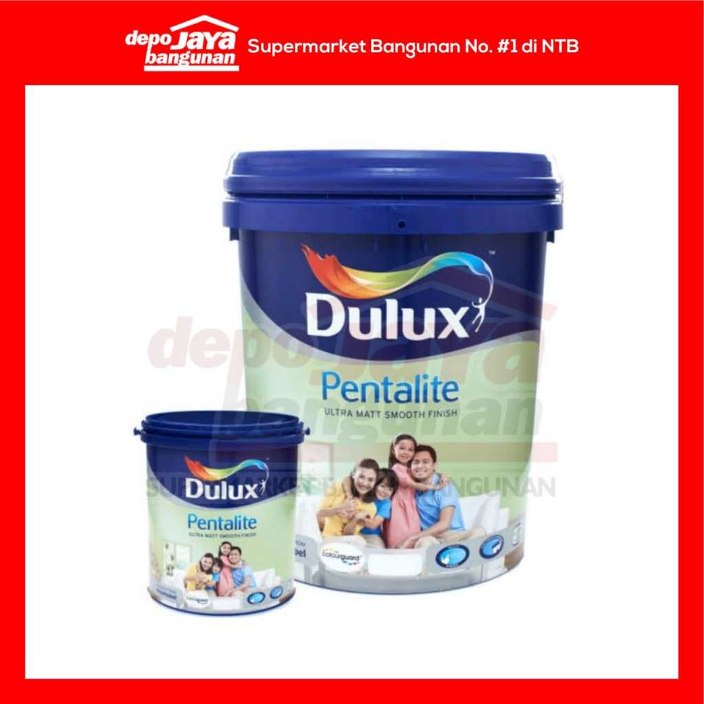 Dulux pentalite cat tembok anti bakterial 2,5 kg