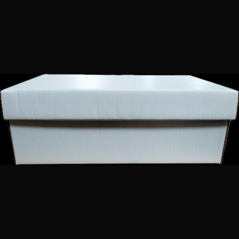 

31x18x11 cm kardus box polos putih white dus sepatu sendal kemeja aksesories hijab kue kemasan