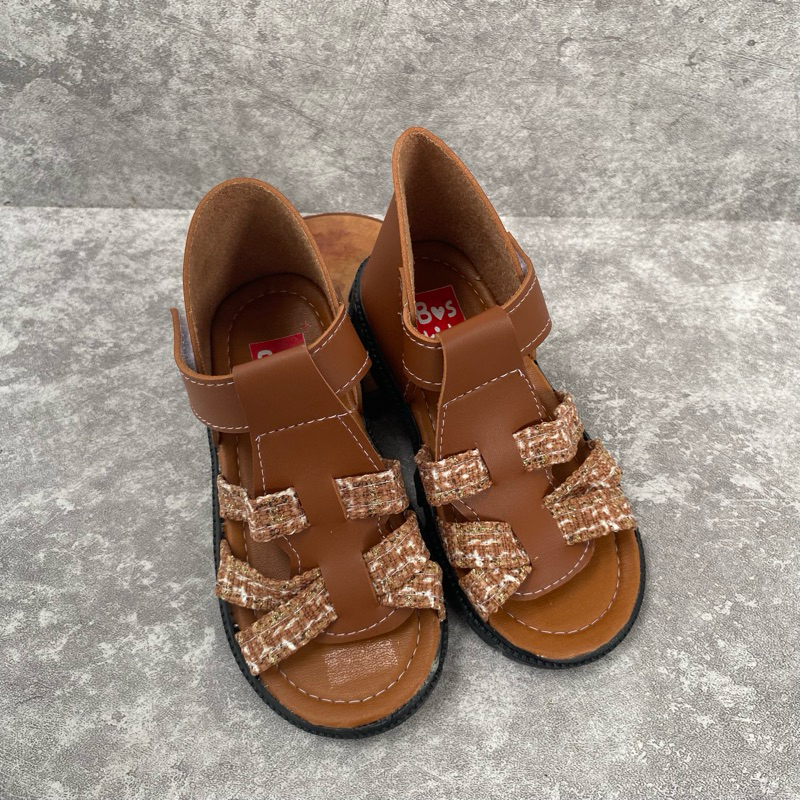 Sepatu Sandal Anak Perempuan Tali Kain