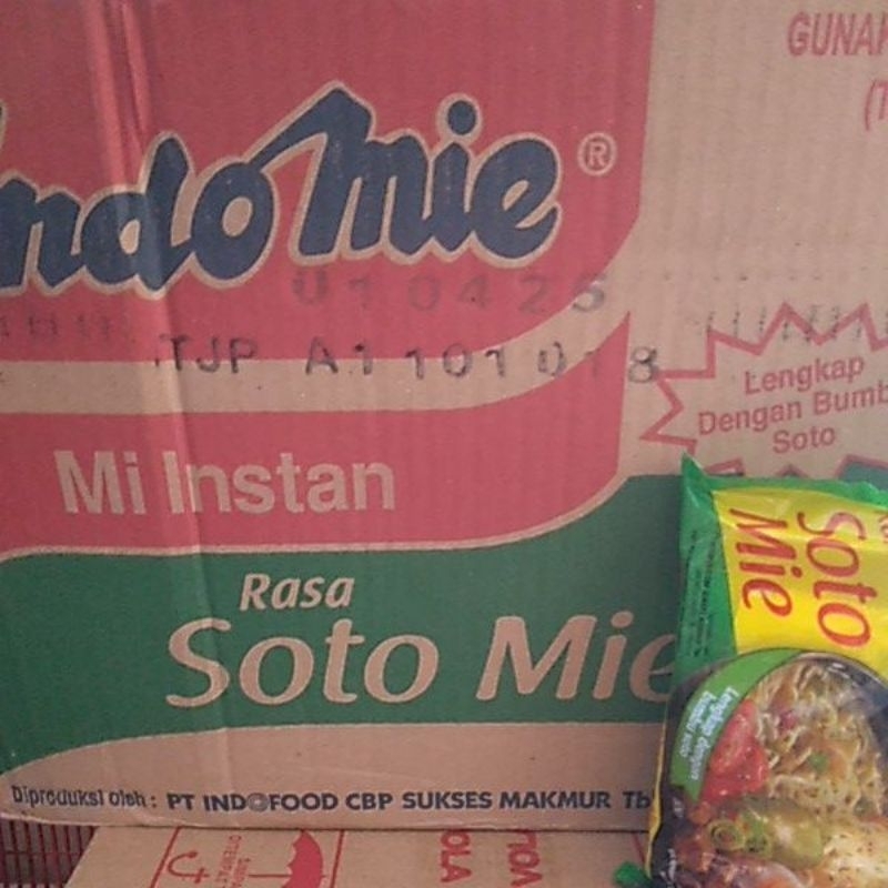 

Indomi rasa soto mie 1 dus isi 40 pcs.