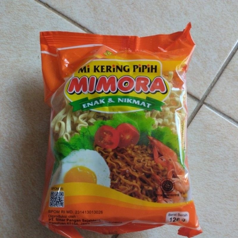 

Mie Kering Pipih Mimora 126 gram