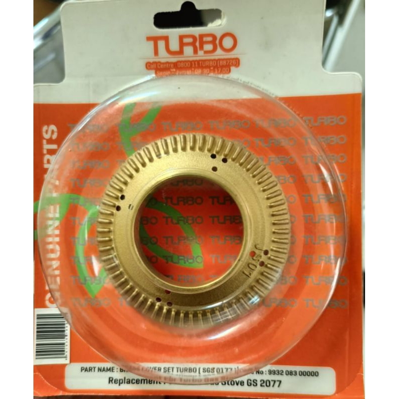 Kuningan Burner Kompor Gas Turbo gs 2077 original
