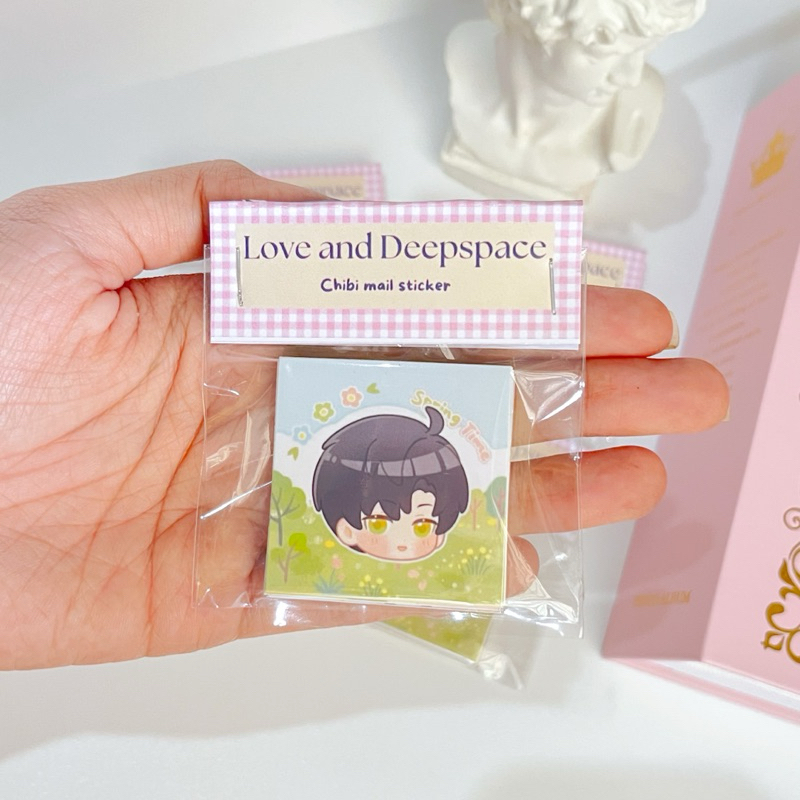 

isi 21 pcs Chibi Love and Deepspace Mail Sticker Xavier Zayne Rafayel