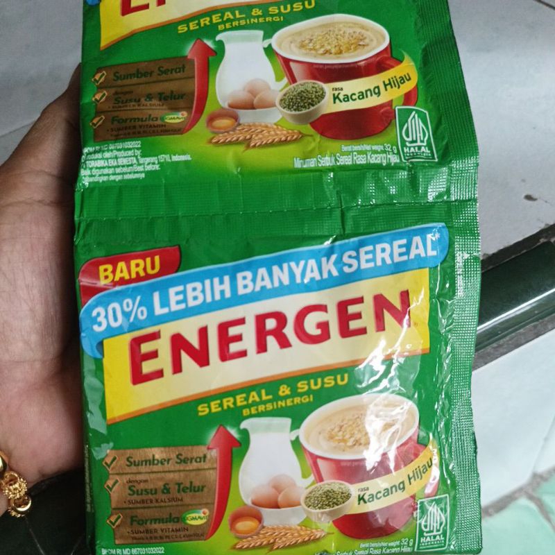 

20 pcs Energen sereal makanan bergizi