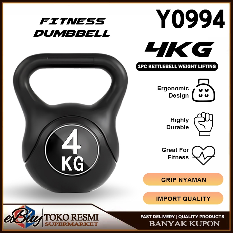 KETTLEBELL 4 KG BARBELL 4 KG/ DUMBELL 4KG / BARBEL 4KG / DUMBELL 4KG WEIGHT LIFTING BARBEL DUMBELL
