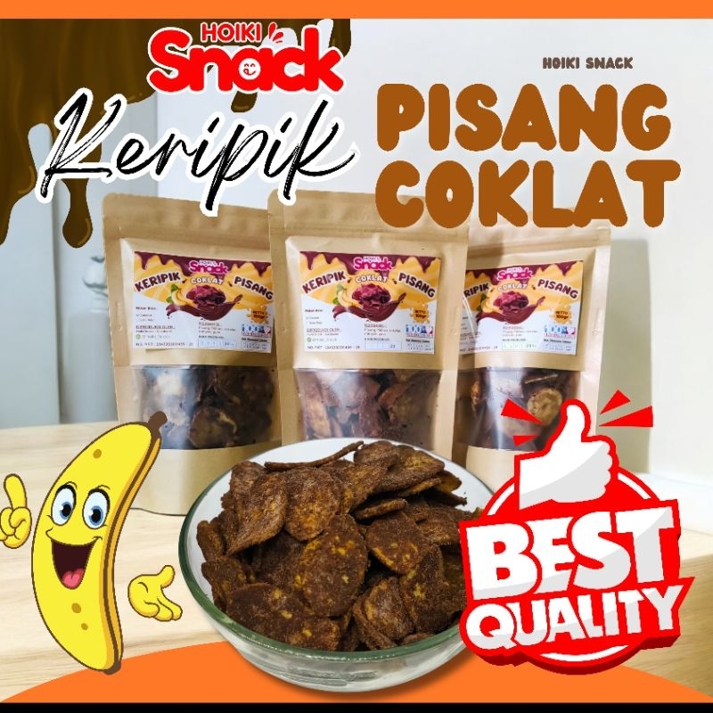 

Keripik Pisang Coklat Hoiki Snack