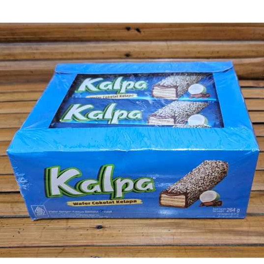 

Kalpa Beng-Beng Wafer Coklat Kelapa 24gr 1 Kotak 12 pcs