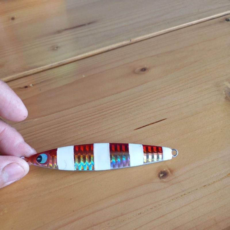 metal jig 60gram gid zebra