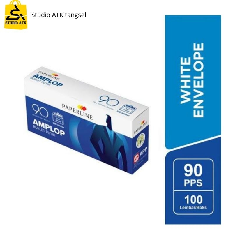 

Amplop Putih Paperline No 90, 104, 110