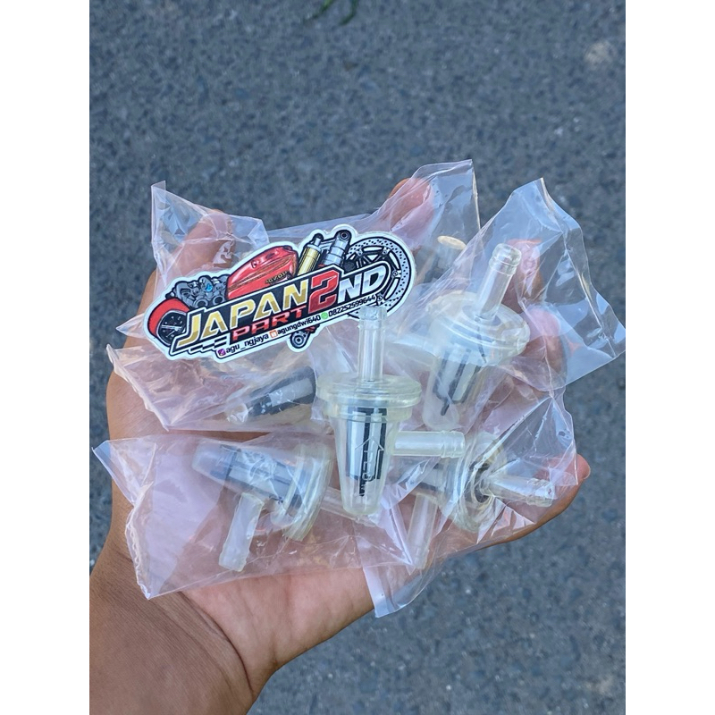 filter bensin universal motor transparan bening model L