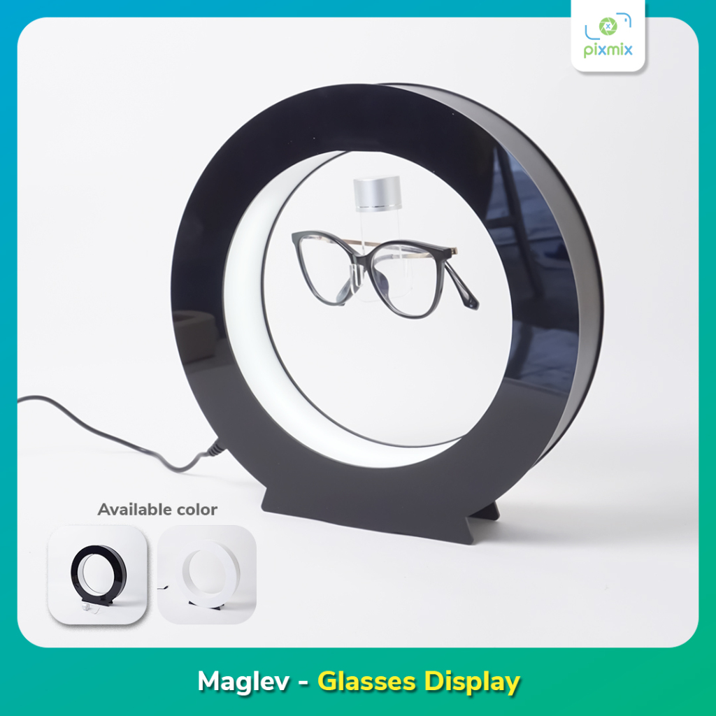 Levitating Lamp Magnetic Sunglasses Floating Display / Display Kacamata Melayang