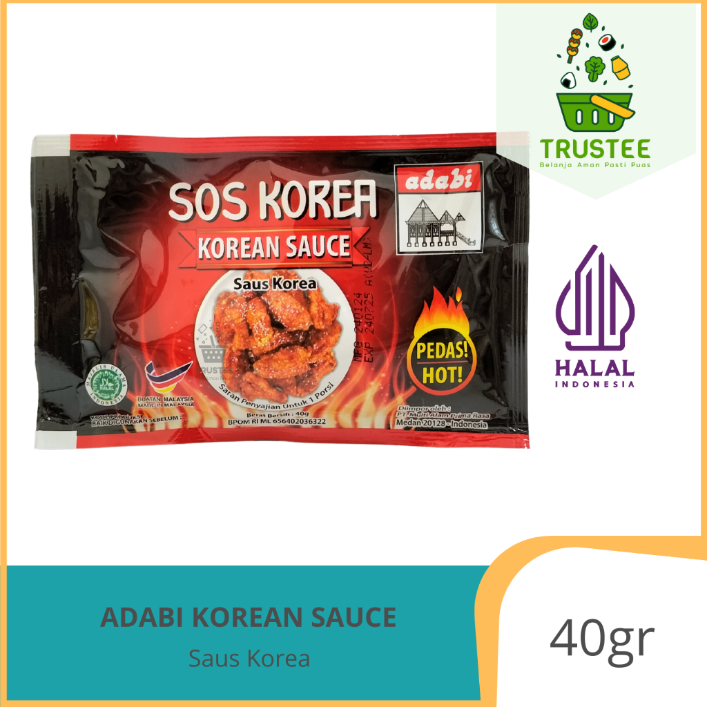 

Adabi Sos Korea / Korean Sauce 40gr