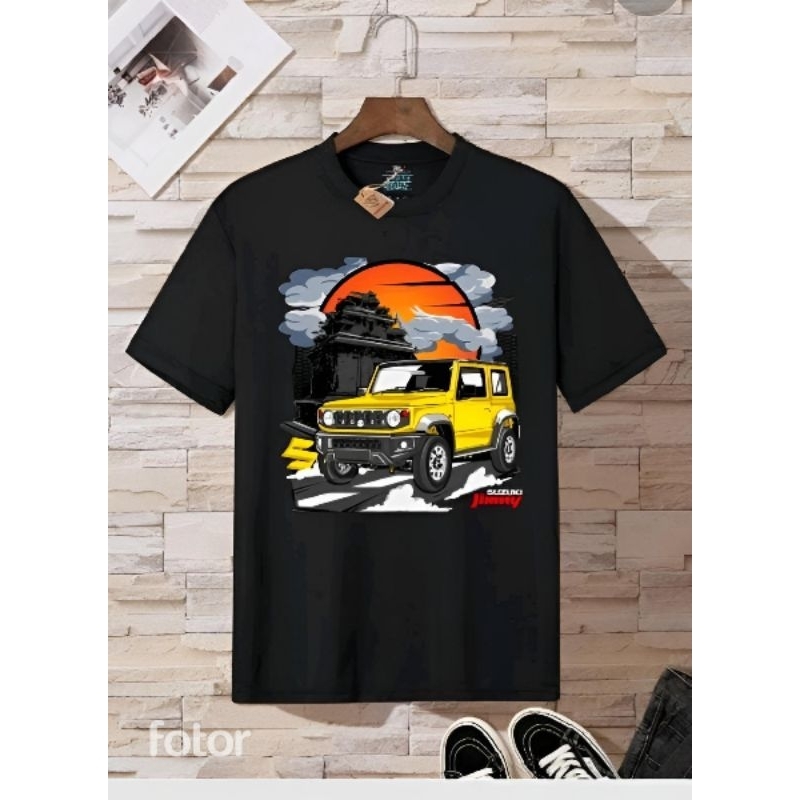 T-Shirt Kaos SUZUKI JIMNY | SUZUKI JIMNY | KAOS MOBIL SUZUKI JIMNY