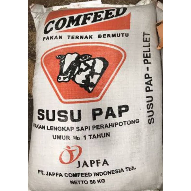 Konsentrat Sapi Pelet Susu Pap Pakan Sapi 500 Gram