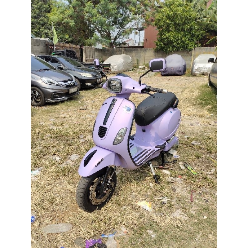 Motor Listrik Uwinfly T3 S PRO (SUDAH UPGRADE) Lylac TSuper / Molis Uwinfly warna Ungu / Molis model