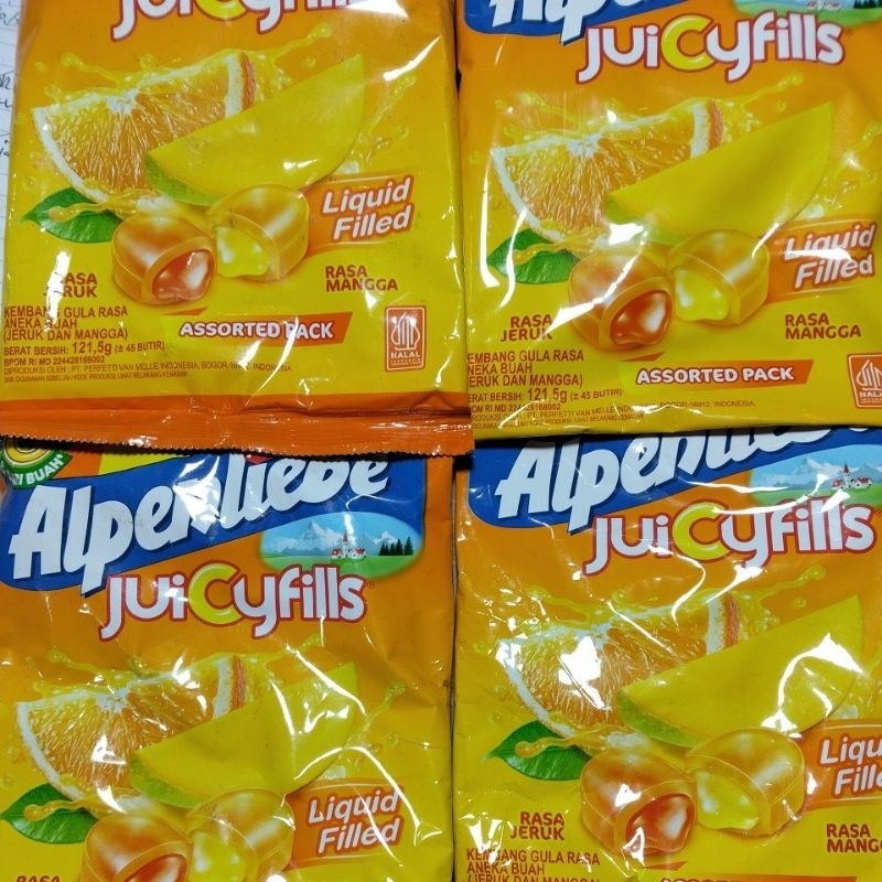 

Alpenliebe Juicyfills Bks isi 45pcs